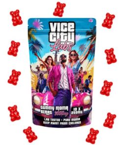 250MG MDMA Gummy Bears – Cherry – Vice City Labs