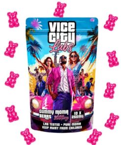 250MG MDMA Gummy Bears – Watermelon – Vice City Labs