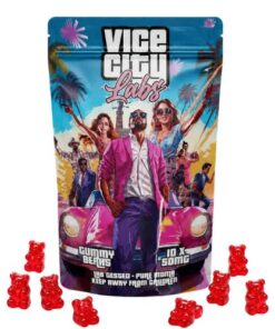 500MG MDMA Gummy Bears – Cherry – Vice City Labs