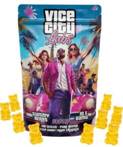 500MG MDMA Gummy Bears – Lemon – Vice City Labs