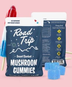Desert Stardust Magic Mushroom Gummies - Rocket Pop