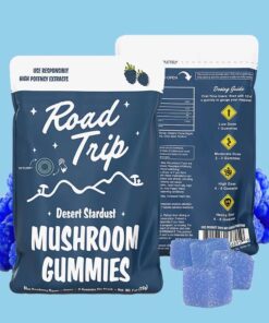 Desert Stardust Mushroom Gummies - Blue Raspberry